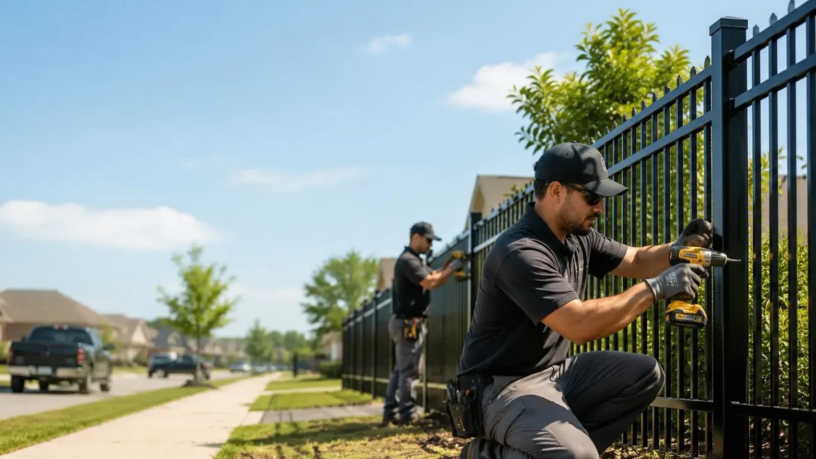 Metal Fence Installation in Sandersville, GA